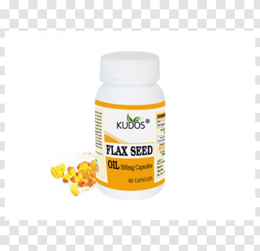 Dietary Supplement Softgel Gelatin Capsule - Flaxseed Oil Transparent PNG