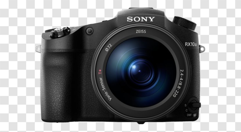 Digital SLR Sony Alpha 99 Cyber-shot DSC-HX400V DSC-RX10 II Camera Lens - Cybershot Dscrx10 Ii Transparent PNG