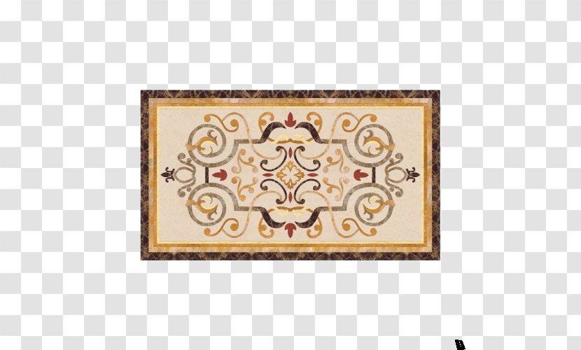 Tile Mosaic Floor Danbury Pattern - Kitchen - Macbeth Crown Transparent PNG