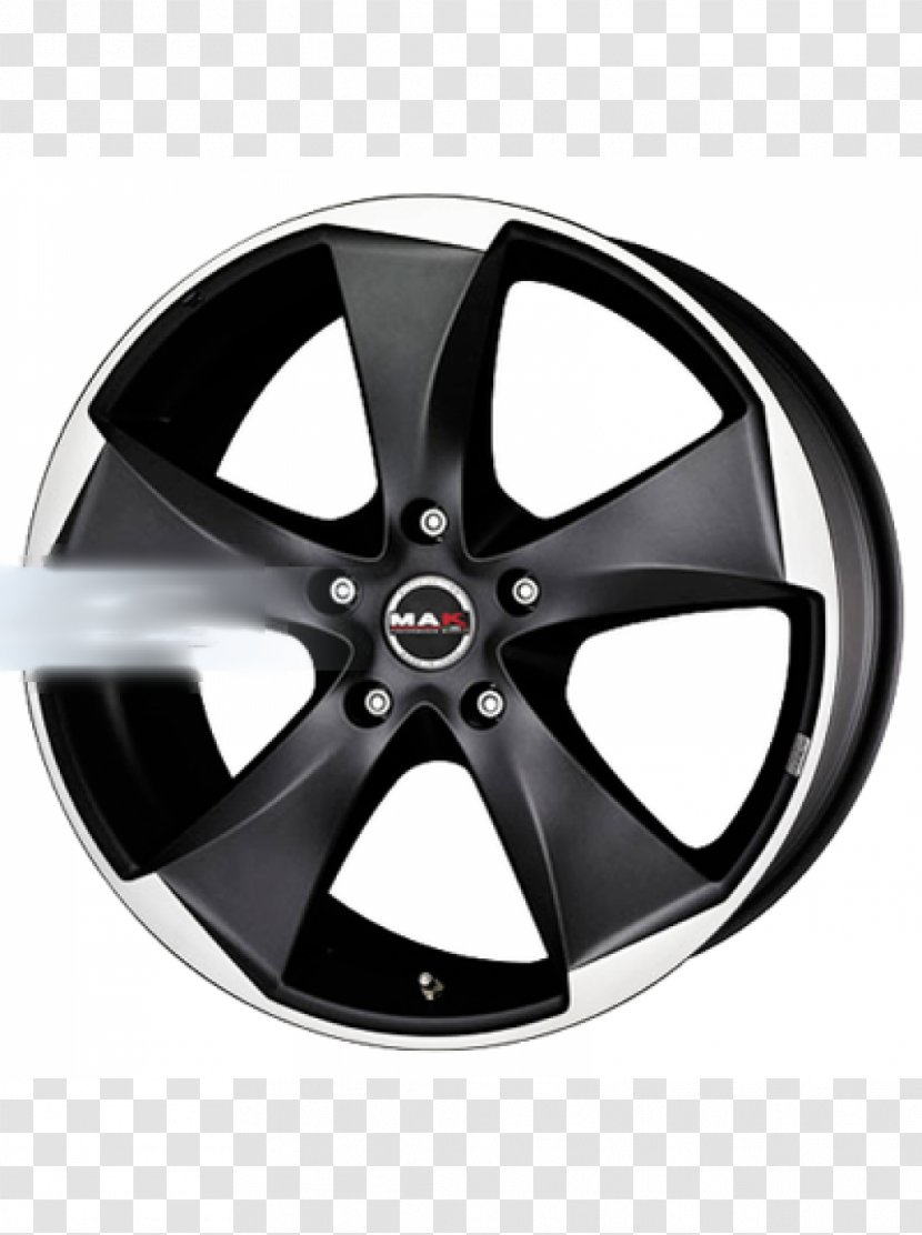 Alloy Wheel Car Autofelge Tire - Black Transparent PNG