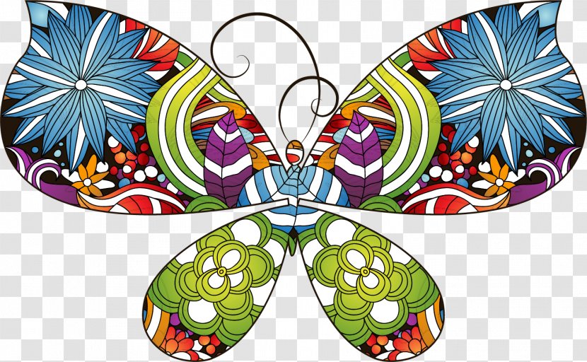 Butterfly Illustration - Insect - Creative Transparent PNG