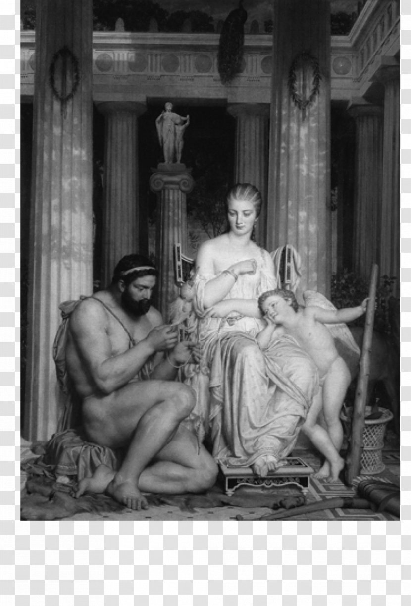 Hercules And Omphale Heracles Deianira - Painting Transparent PNG