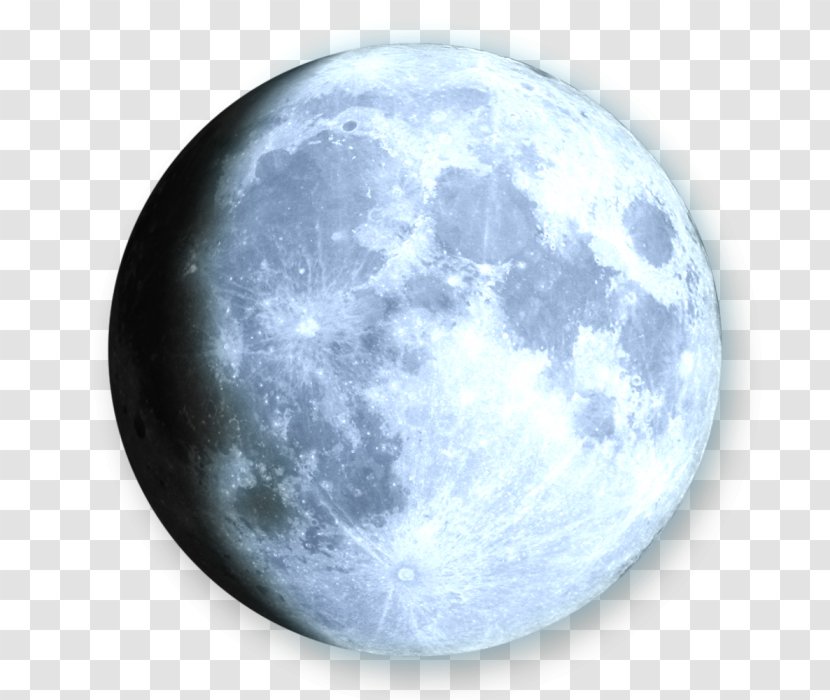 Moon - New - Blue Transparent PNG