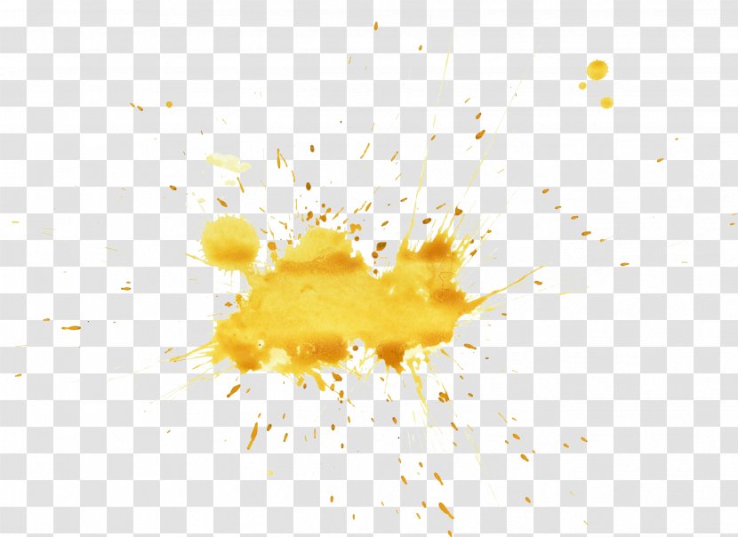 Watercolor Painting - Paintball - Splatter Transparent PNG