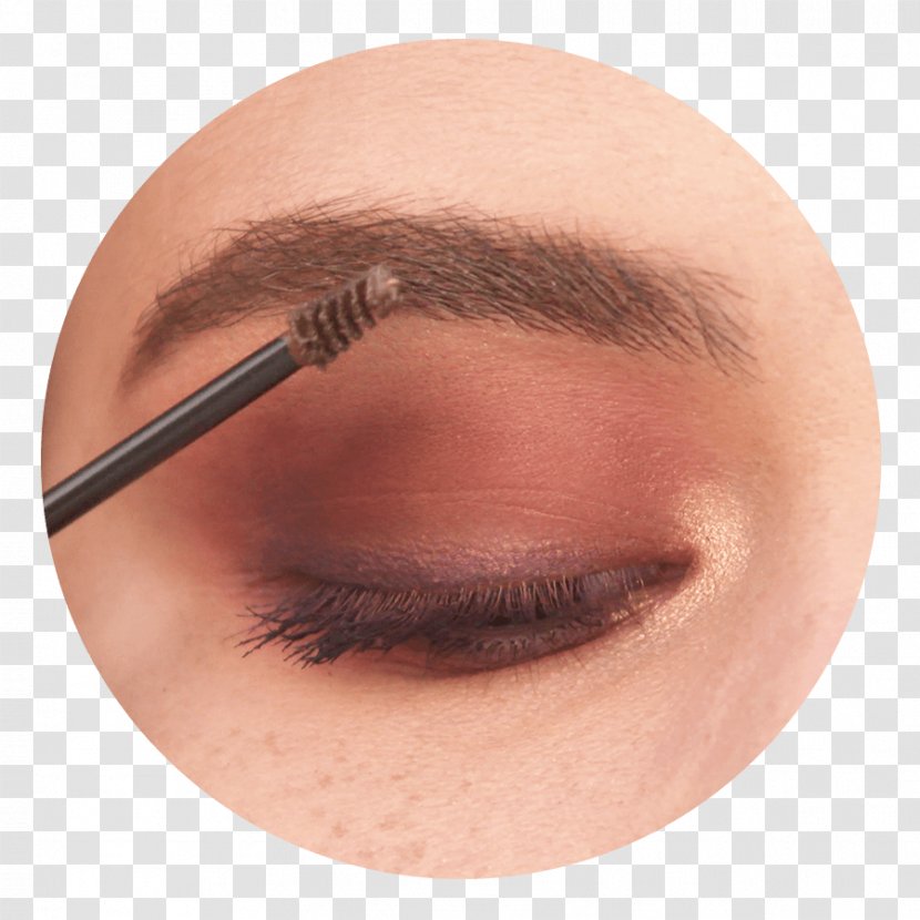 Eyelash Extensions Eye Shadow Close-up - Facial Hair - Natural Eyebrows Transparent PNG