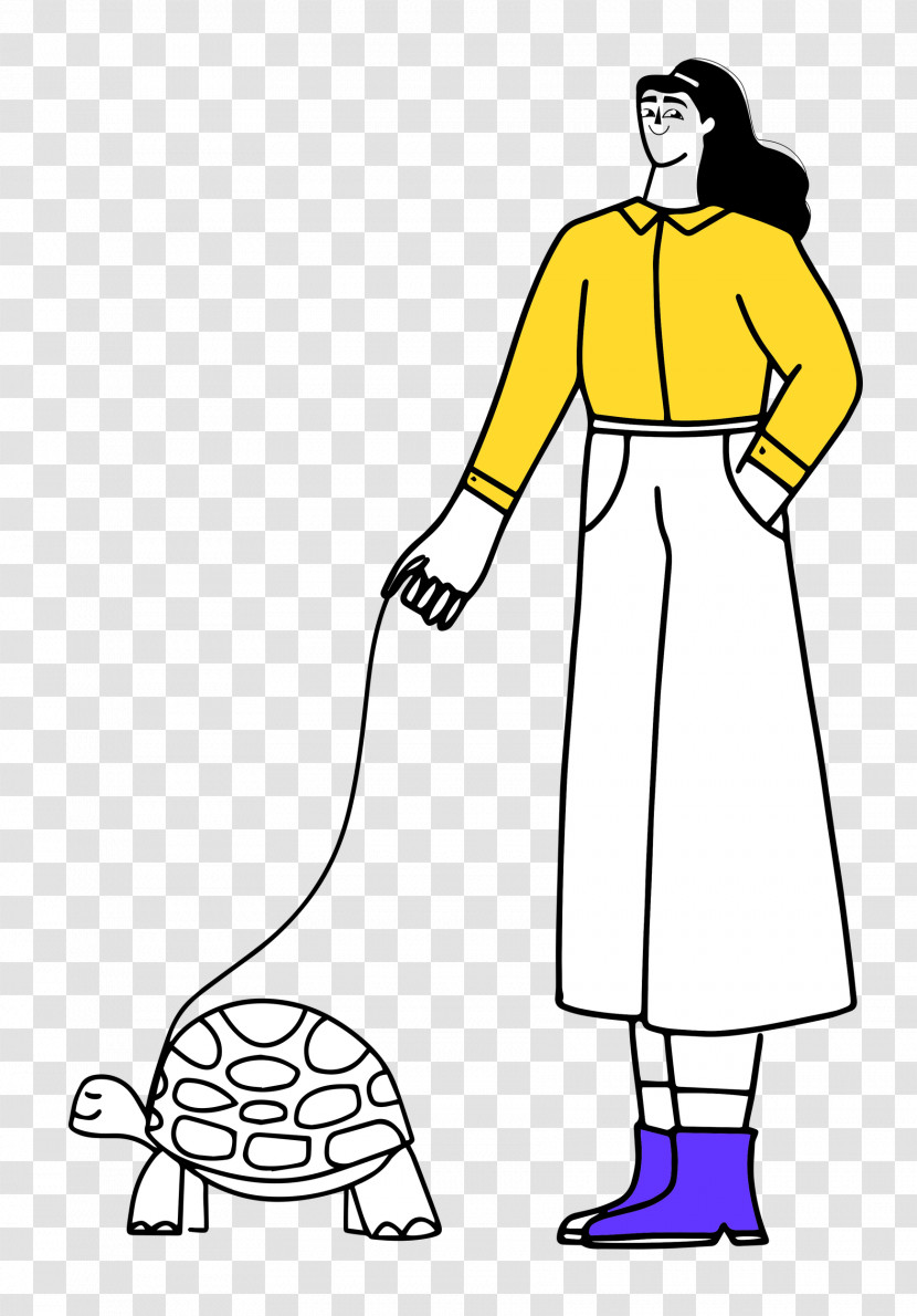 Walking The Turtle Transparent PNG