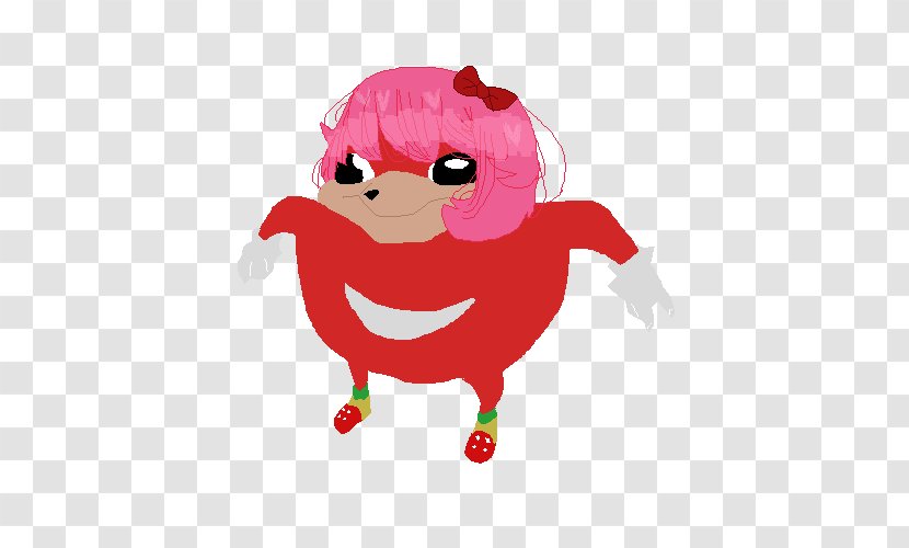 VRChat Do You Know The Way Knuckles Echidna Uganda Warrior Run - Flower - Da AndroidAndroid Transparent PNG