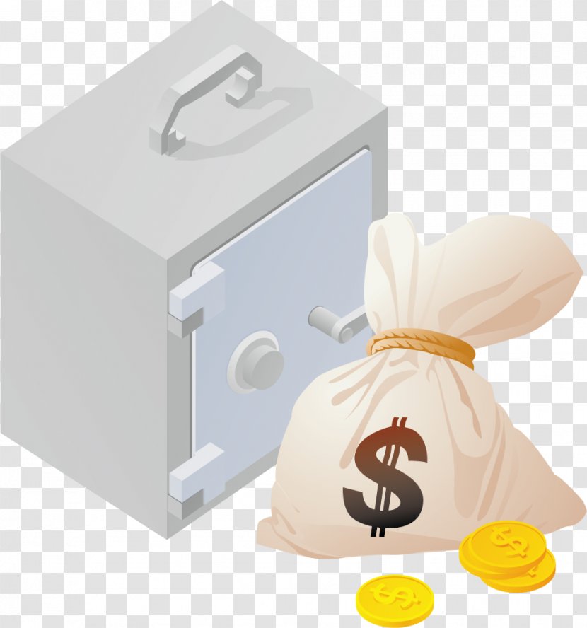 Safe Deposit Box Money - Information - Creative Transparent PNG