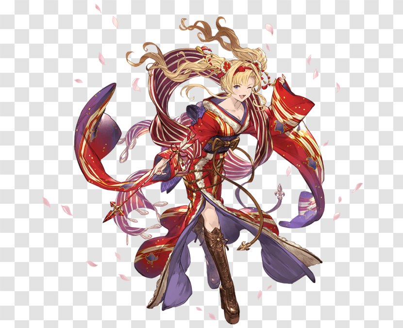 Granblue Fantasy Lancelot Cygames Japanese New Year GameWith - Cartoon - Tree Transparent PNG