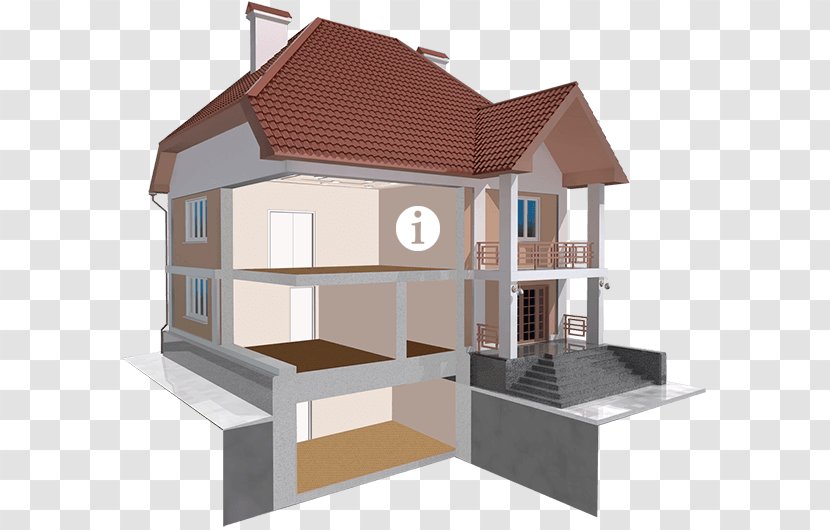 House Building Living Room Home Security - Roof Transparent PNG