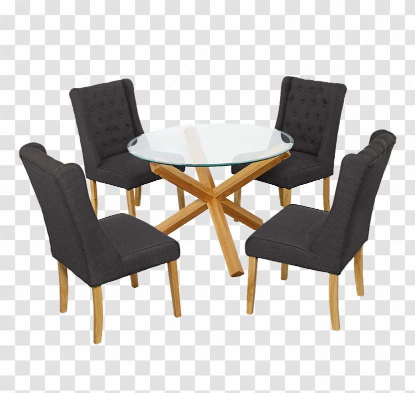 Table Dining Room Chair Garden Furniture - Wicker Transparent PNG