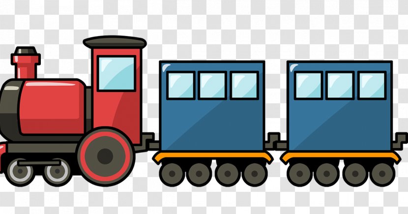 Train Rail Transport Steam Locomotive Clip Art - Motor Vehicle Transparent PNG