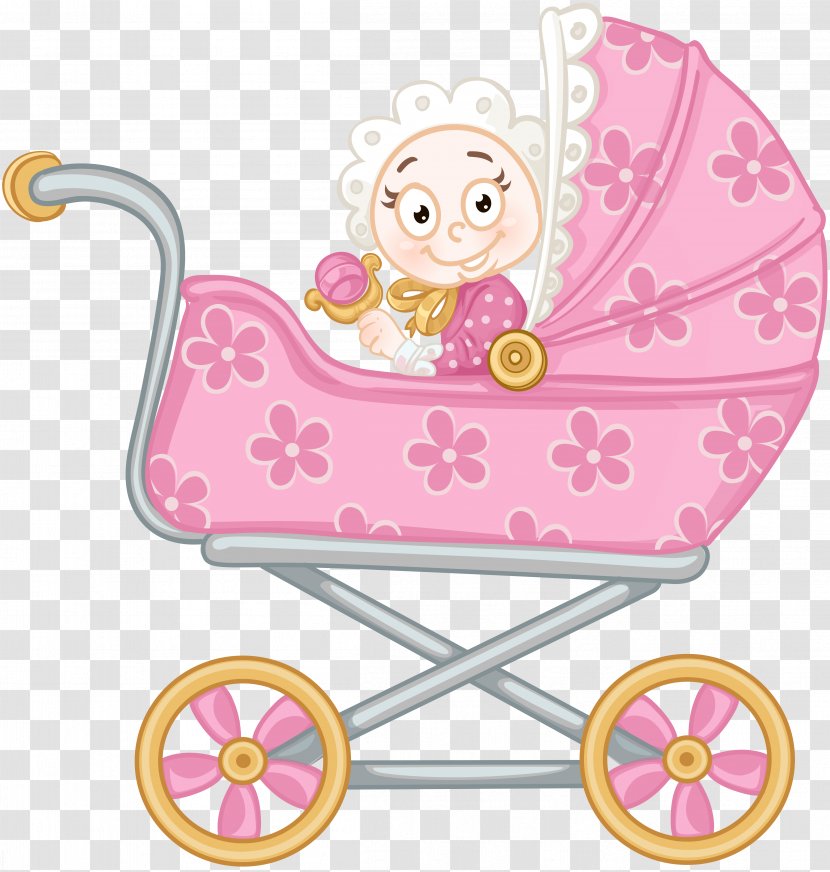 Infant Baby Transport Child Clip Art - Cartoon - Pram Transparent PNG