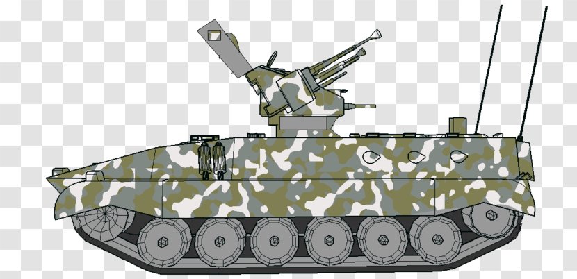 Tank Self-propelled Artillery Gun Turret Organization - Self Propelled - Military Vehicle Transparent PNG
