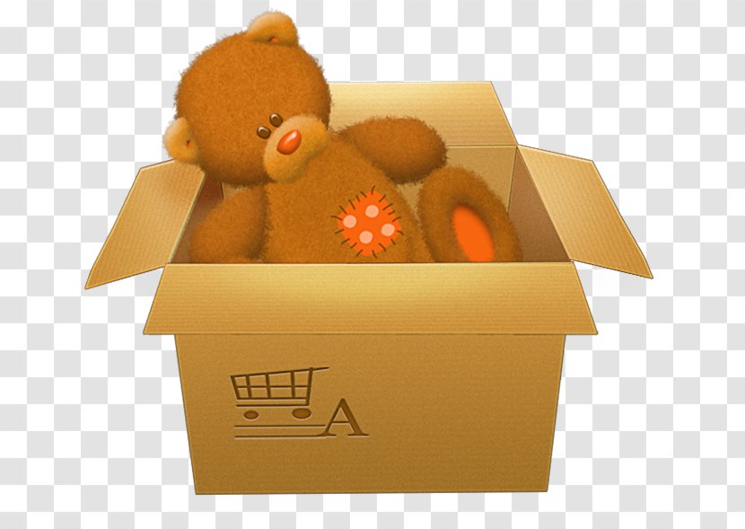 Teddy Bear - Box - Package Delivery Packaging And Labeling Transparent PNG