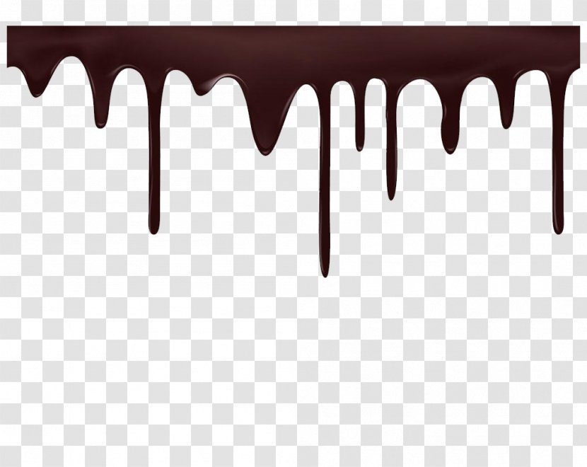 Royalty-free Clip Art - Dark Chocolate - Flow Of Material Transparent PNG