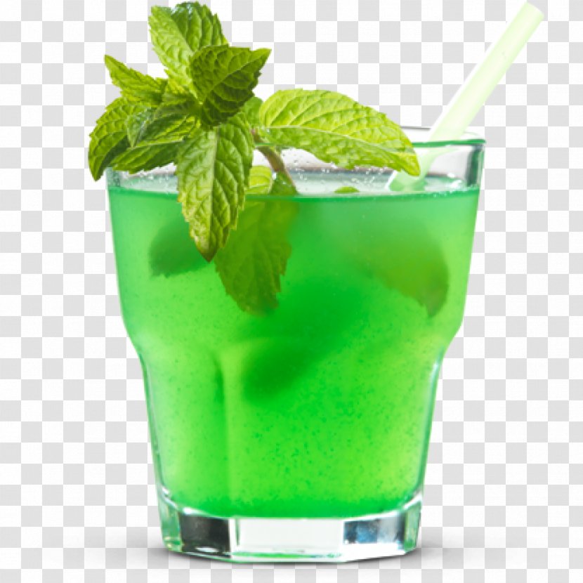 Cocktail Garnish Mai Tai Mint Julep Mojito - Alcoholic Drink - Juice Glass Transparent PNG