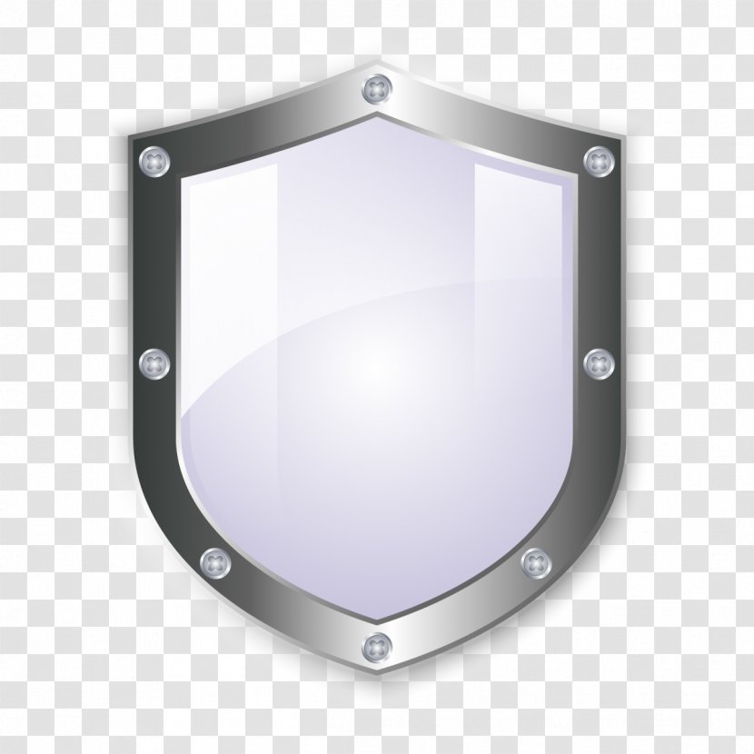 Euclidean Vector Icon - Shield - Silver Shields Transparent PNG