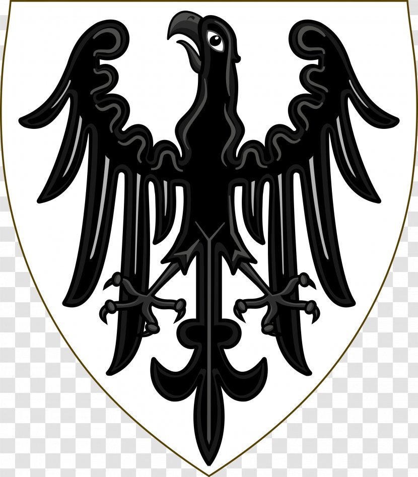 Kingdom Of Bohemia Sicily Hohenstaufen Holy Roman Emperor Coat Arms - Symbol - Eagle Transparent PNG