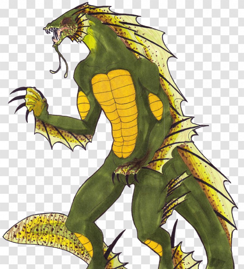 Dragon Reptile Mythology - Monster Lake Transparent PNG
