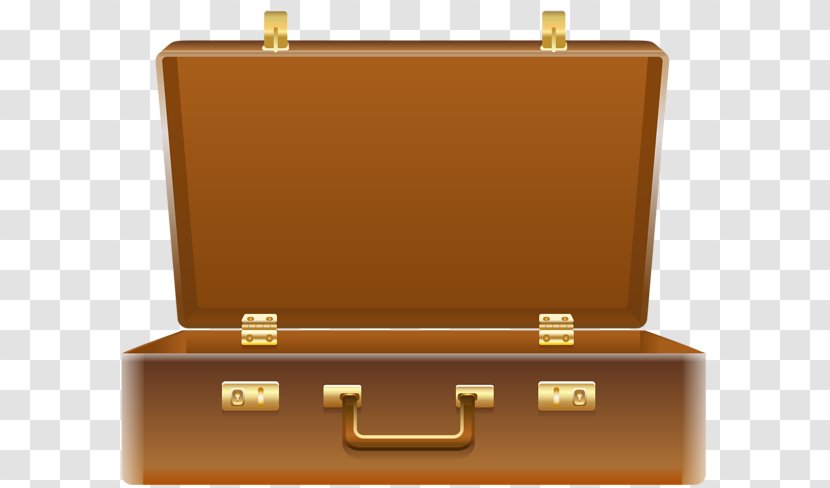 Clip Art Openclipart Suitcase Baggage - Rectangle Transparent PNG