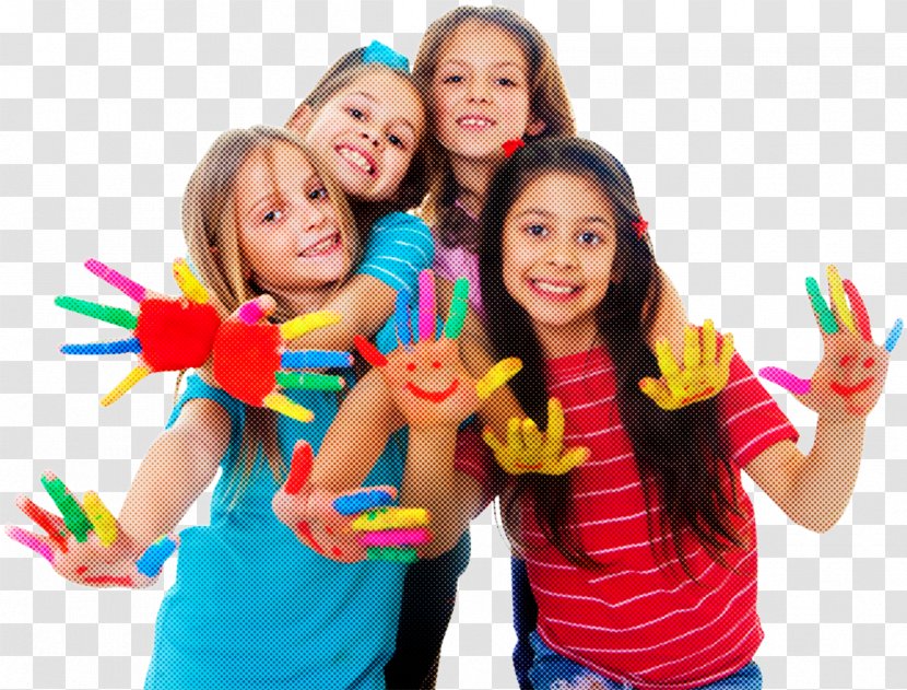 Fun Child Play Friendship Youth - Party Cheering Transparent PNG