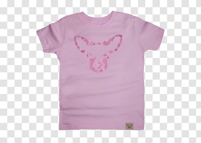 T-shirt Shoulder Sleeve Pink M - Lilac Transparent PNG