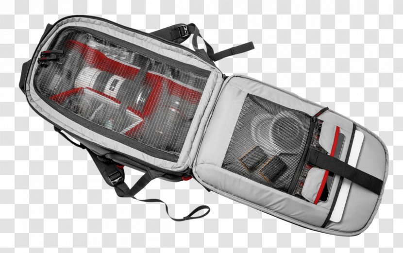 MANFROTTO Backpack Pro Light RedBee-210 Photography Camera - Vehicle Transparent PNG