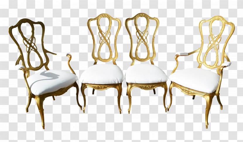 Chairish Table Dining Room Hollywood Regency - Chair Transparent PNG