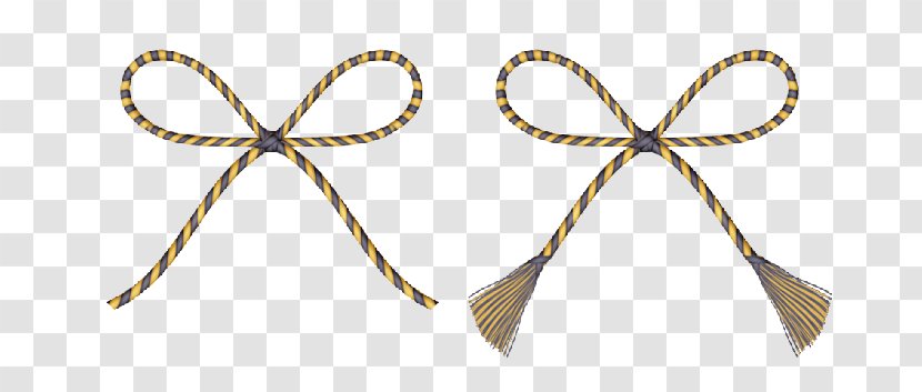 Rope Ribbon Knot - Net - Bow Transparent PNG
