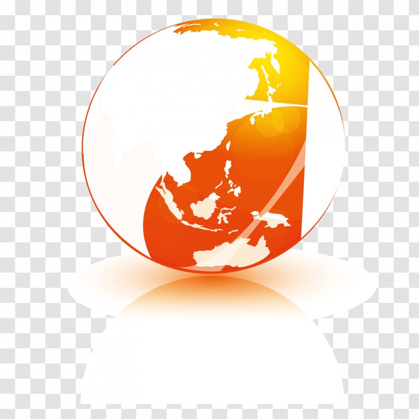 Earth Blue - Orange - Yellow Transparent PNG