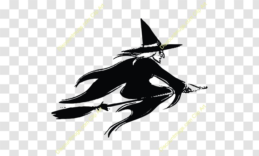 Graphics Beak Witch Feather Illustration - Flying Transparent PNG