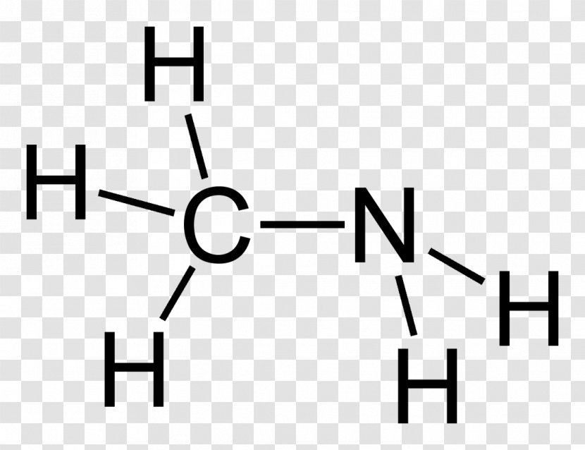 Methylamine Lewis Structure Structural Formula - Frame - Self Talk Transparent PNG