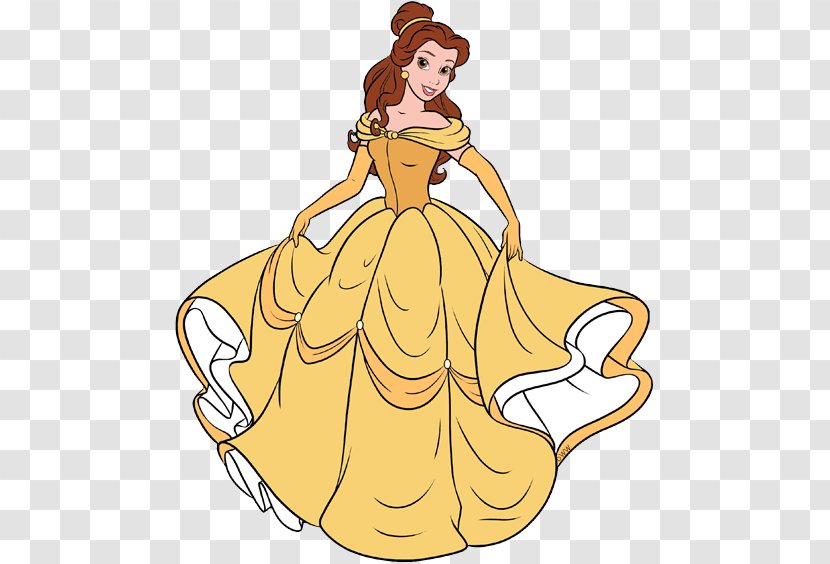 Clip Art Belle Disney Princess Cinderella GIF - Clothing - Dress Up Games Transparent PNG