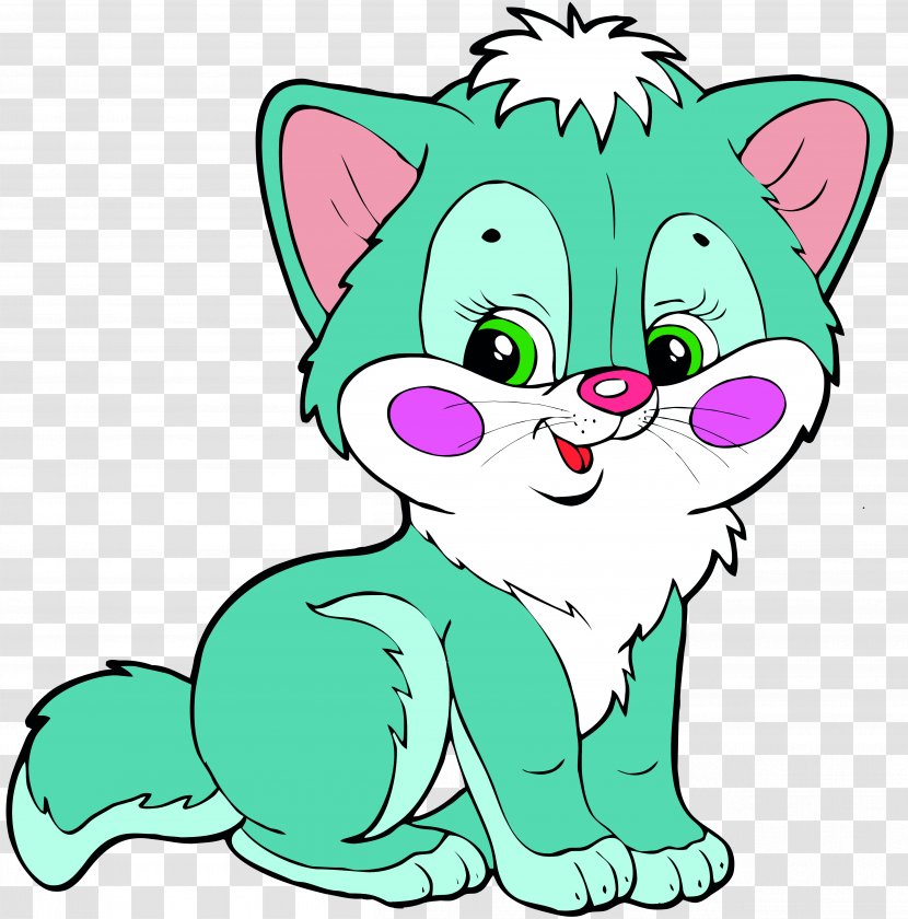 Kitten Drawing Whiskers - Cartoon - Cat Transparent PNG