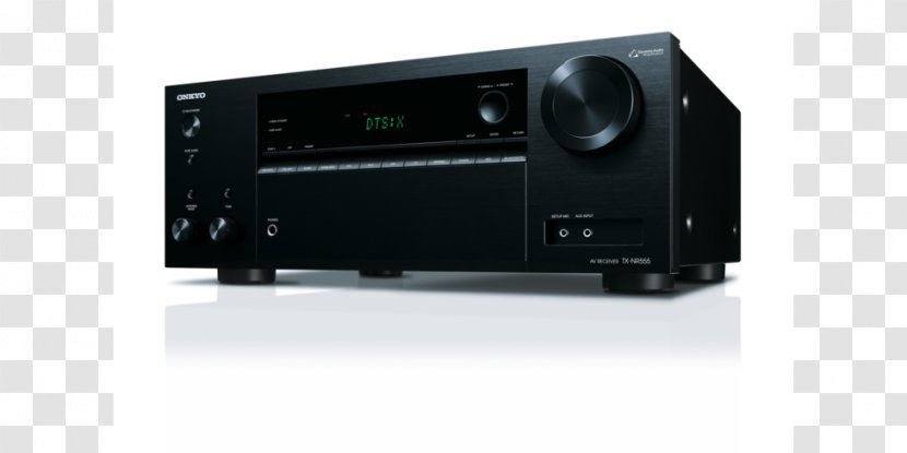 Onkyo TX-NR656 AV Receiver TX-NR555 Home Theater Systems - Electronics - Media Player Transparent PNG