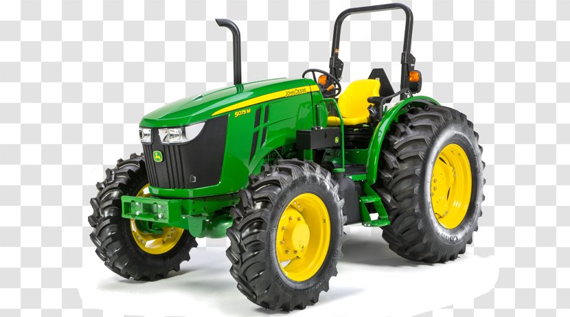 John Deere Circle Tractor Architectural Engineering Heavy Machinery - Diesel Engine Transparent PNG