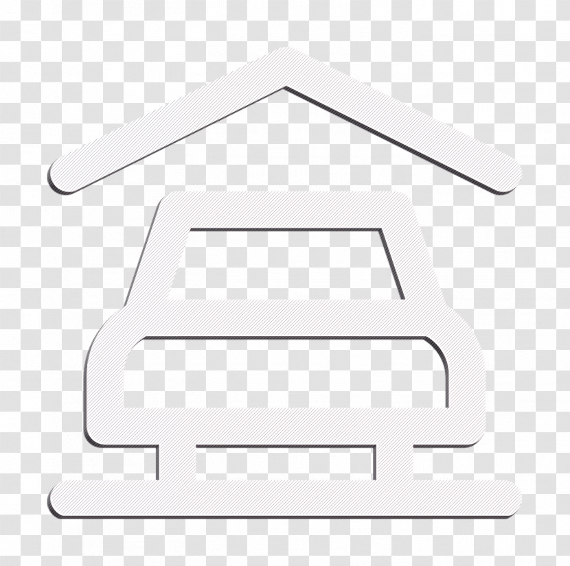 Real Estate Icon Garage Icon Car Icon Transparent PNG