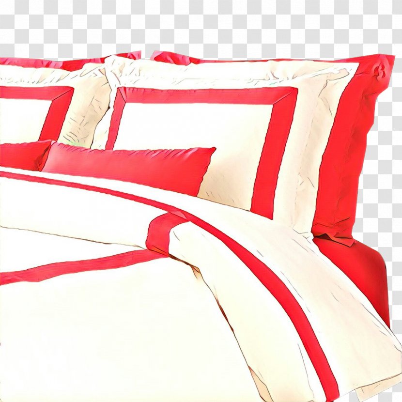 Bedding Red Duvet Cover Textile Pillow - Linens - Cushion Furniture Transparent PNG