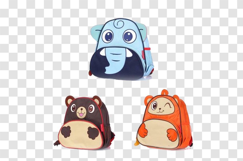 Satchel Cartoon Bag Backpack Transparent PNG