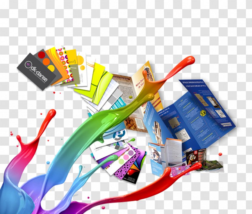 Digital Printing Flyer Business Cards Reprography - Brochure - Web Design Transparent PNG
