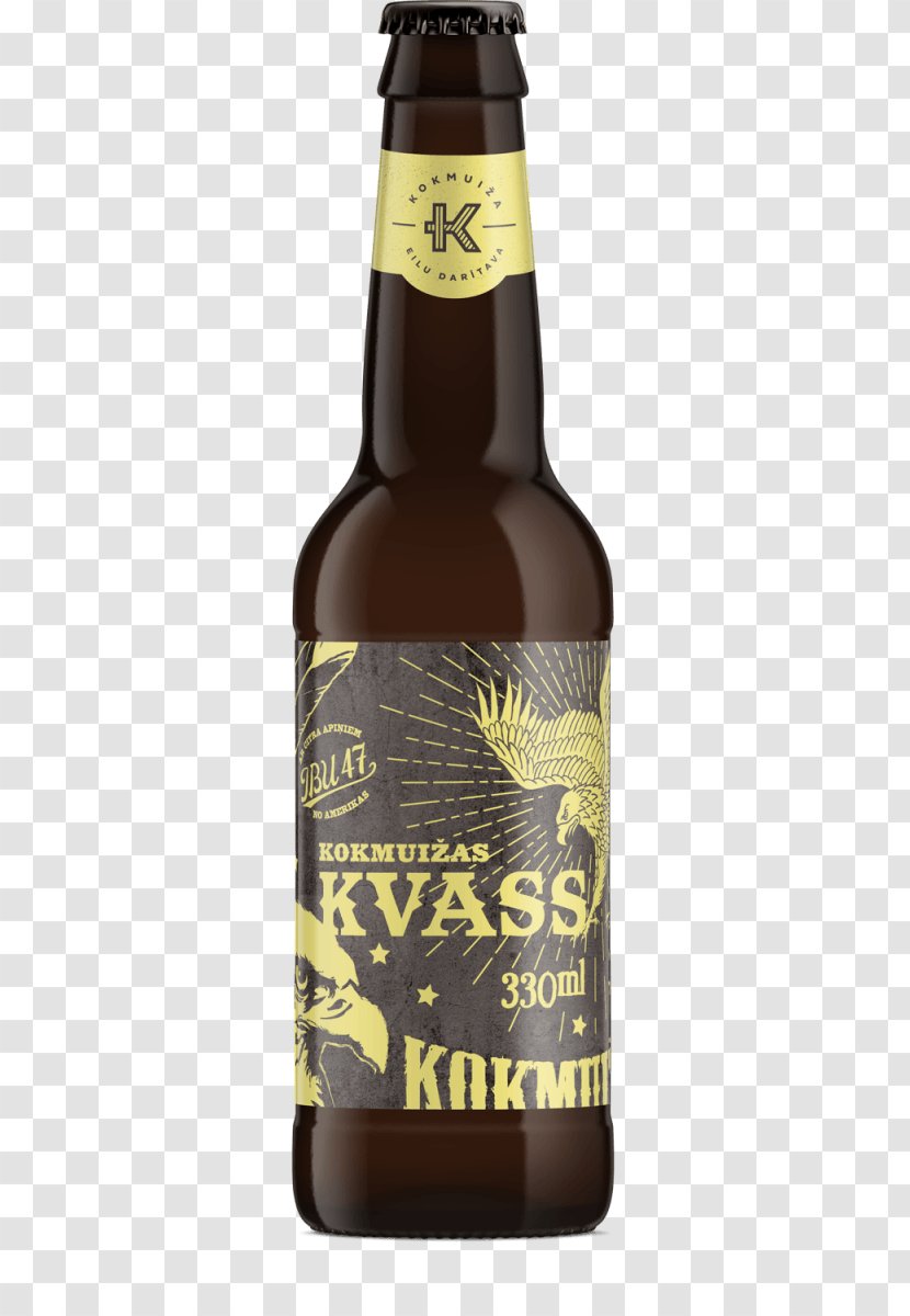 India Pale Ale Beer Bottle Kvass - Drink Transparent PNG