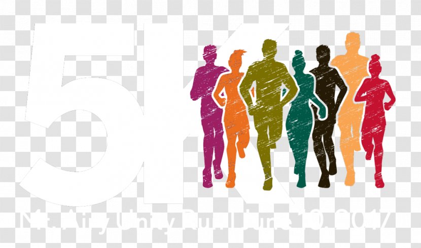 Marathon Running - Illustrator - Silhouette Transparent PNG