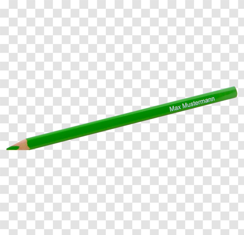 Ballpoint Pen Office Supplies Green - Colored Pencils Transparent PNG