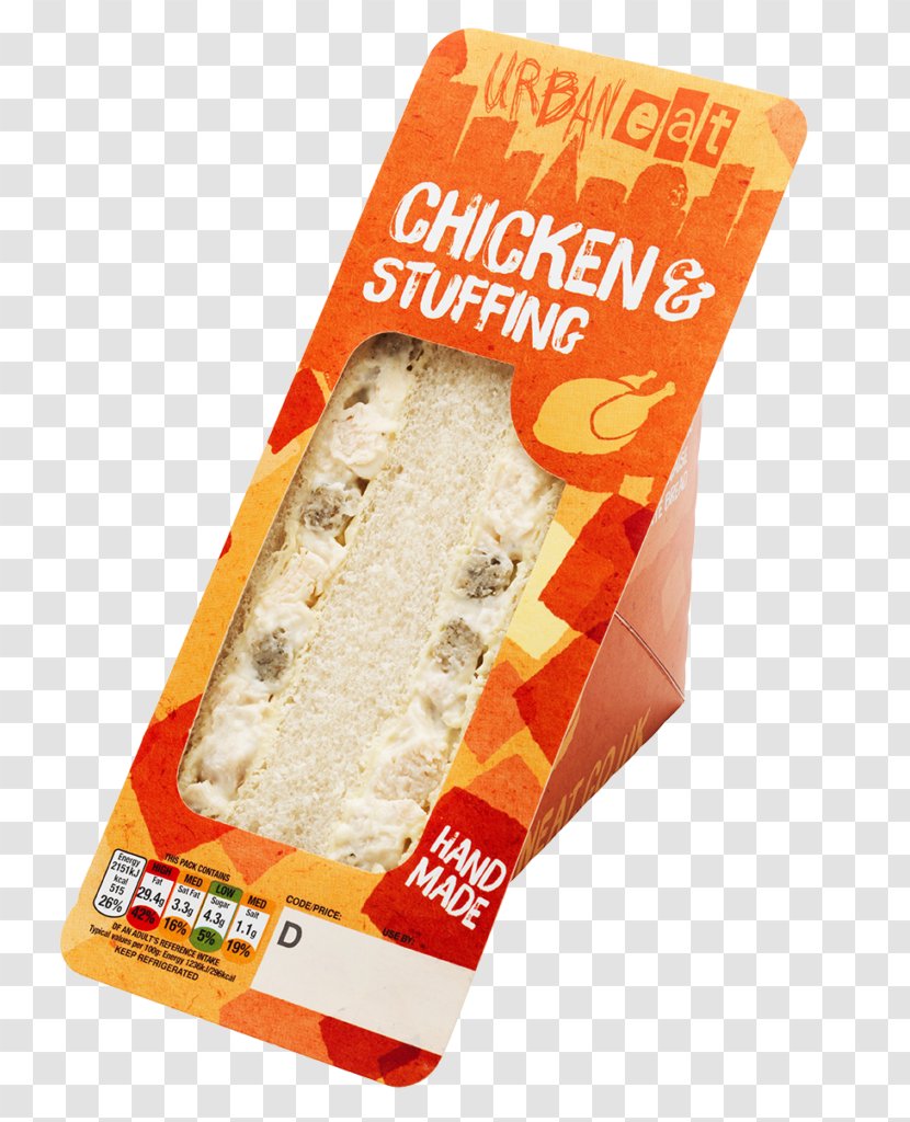 Stuffing Cheese Sandwich Chicken As Food Cream - Snack Transparent PNG