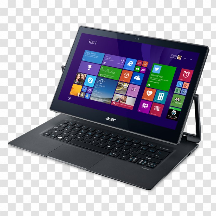Laptop Acer Aspire 2-in-1 PC Ultrabook - Multimedia Transparent PNG