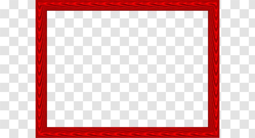 Board Game Square Area Red Pattern - Chessboard - Border Frame Photos Transparent PNG
