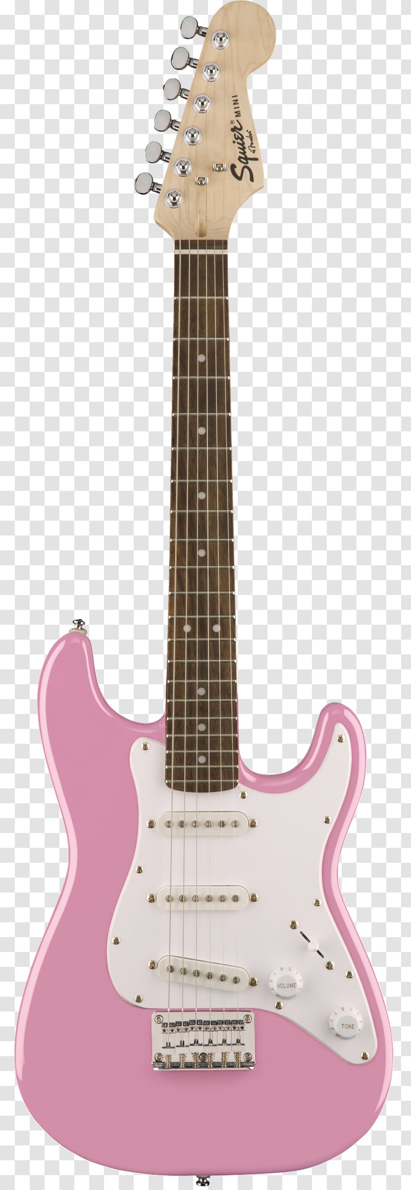 Fender Stratocaster Bullet Squier Deluxe Hot Rails Hello Kitty - Silhouette - Guitar Transparent PNG