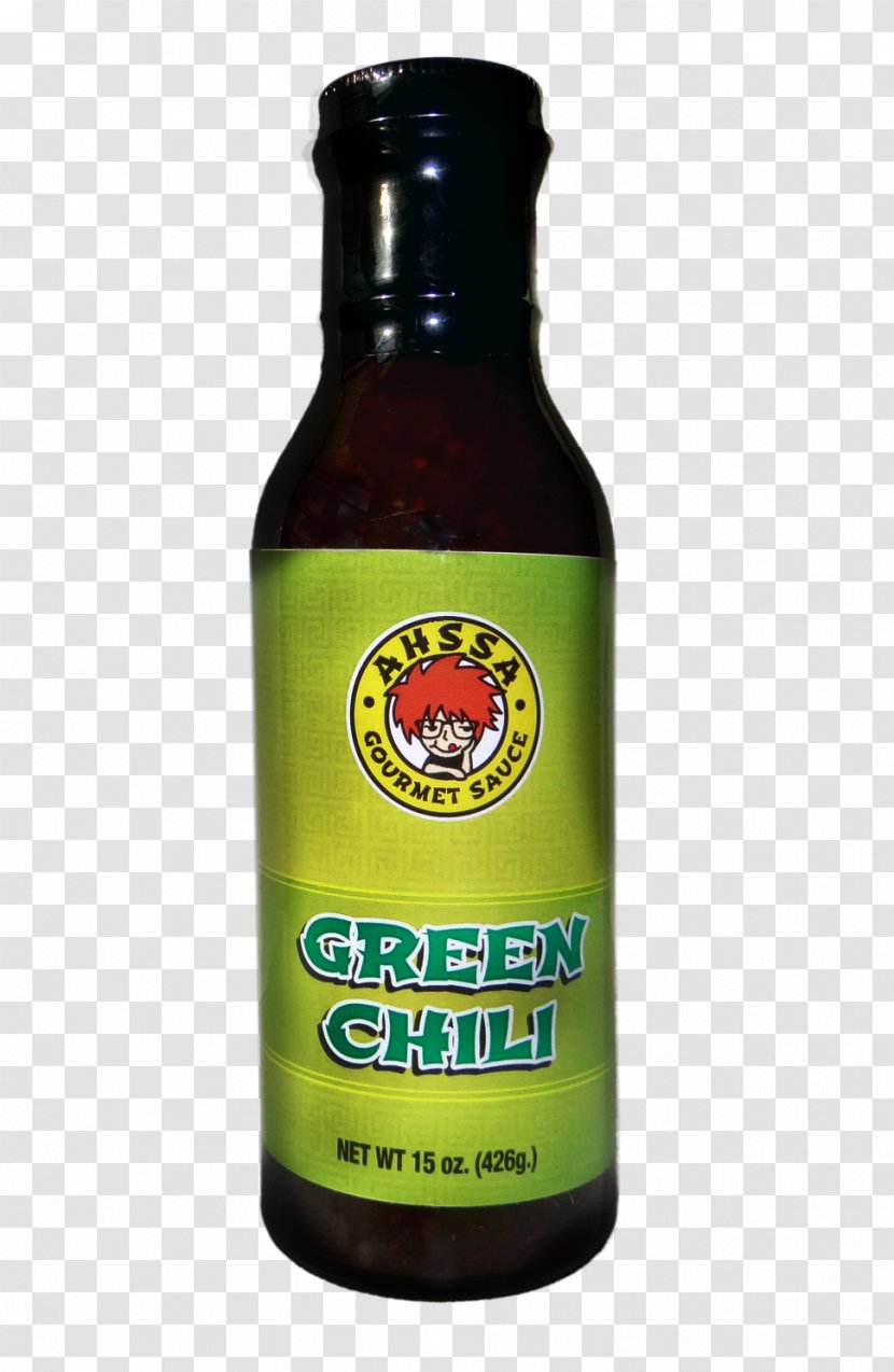 Glass Bottle Condiment Sauce Liquid - Gourmet - Green Chilli Transparent PNG
