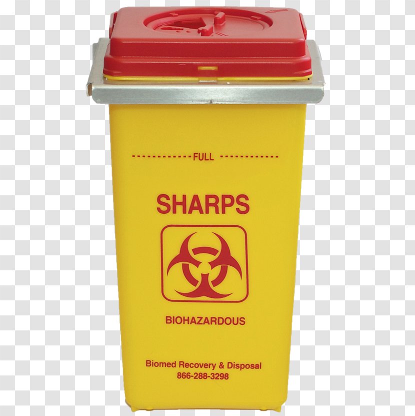 Sharps Waste Medical Management Corbeille à Papier - Hypodermic Needle - Container Transparent PNG